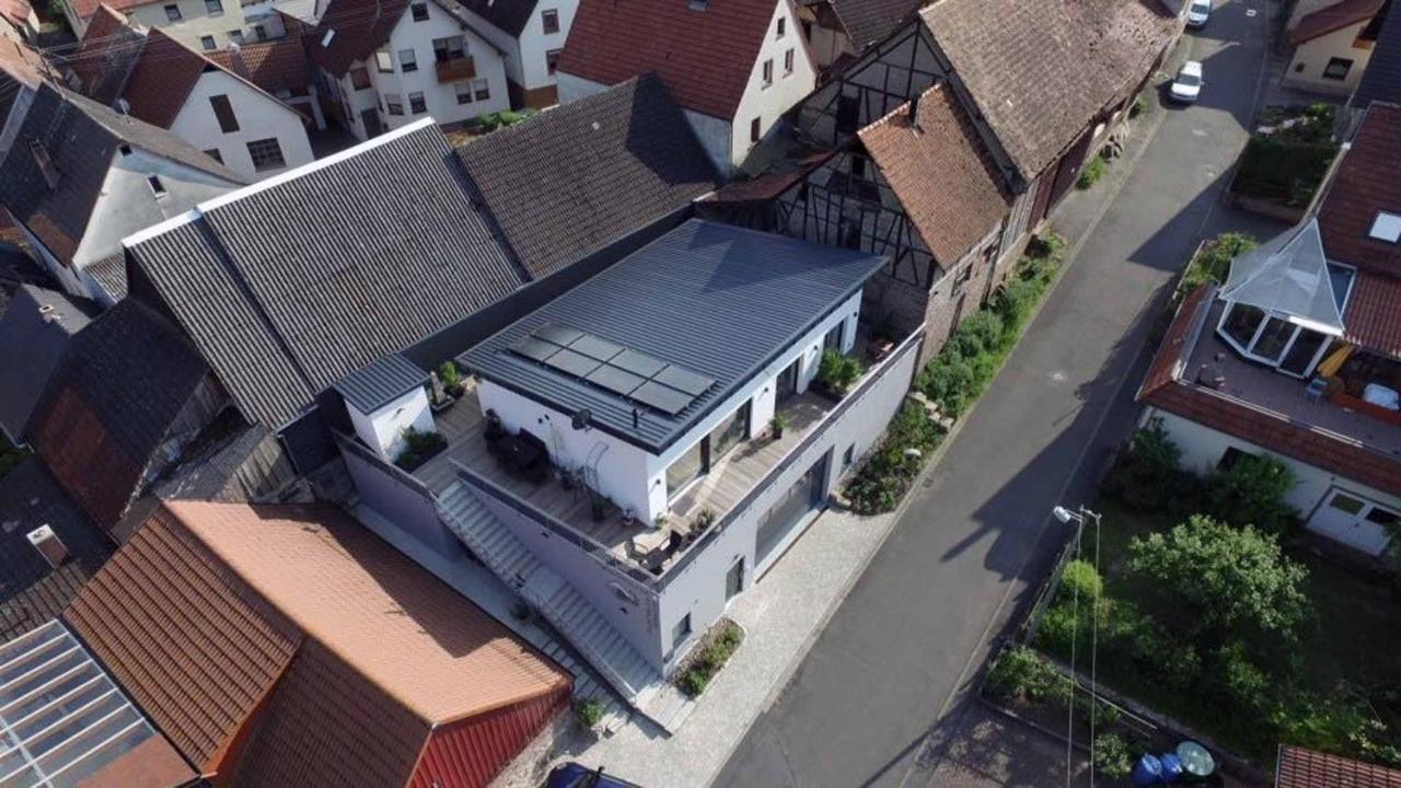 Penthouse Tauberblick Apartment Tauberbischofsheim Exterior foto