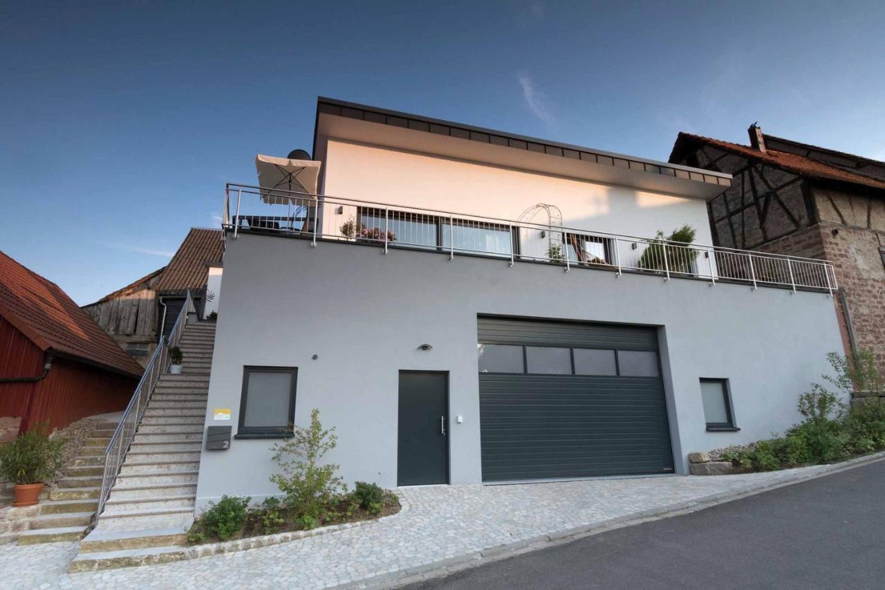 Penthouse Tauberblick Apartment Tauberbischofsheim Exterior foto