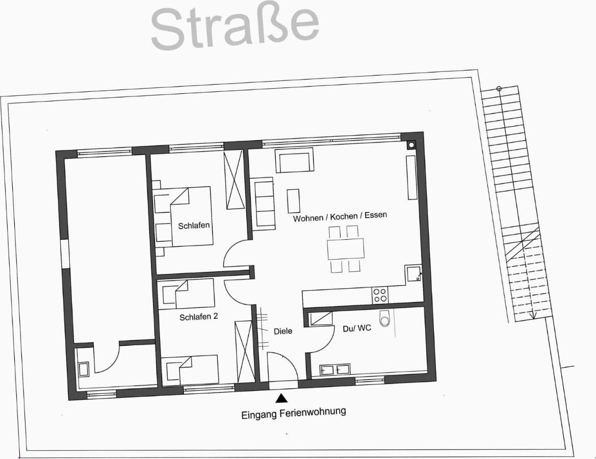 Penthouse Tauberblick Apartment Tauberbischofsheim Exterior foto