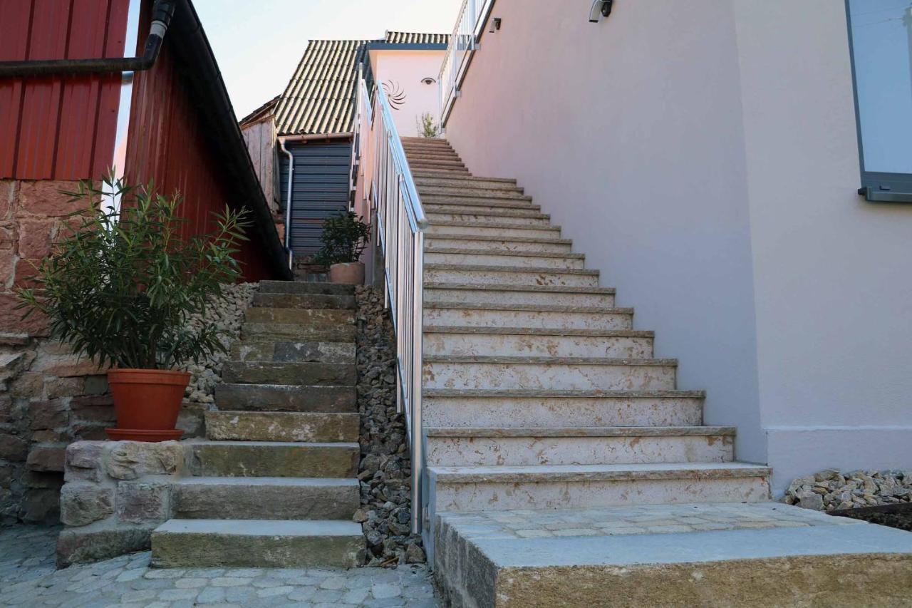 Penthouse Tauberblick Apartment Tauberbischofsheim Exterior foto